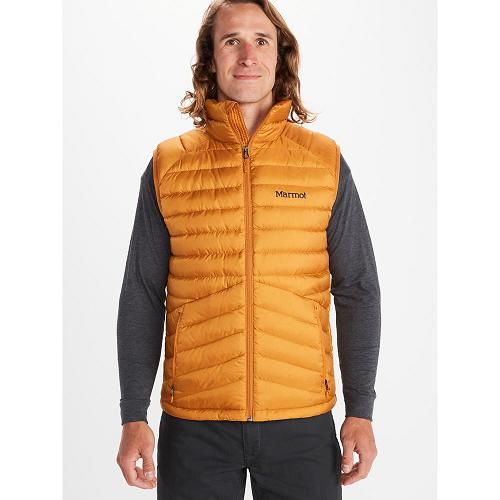 Marmot Highlander Vest For Mens Yellow CER019678